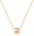 Gold Plated Cubic Zirconia Necklace