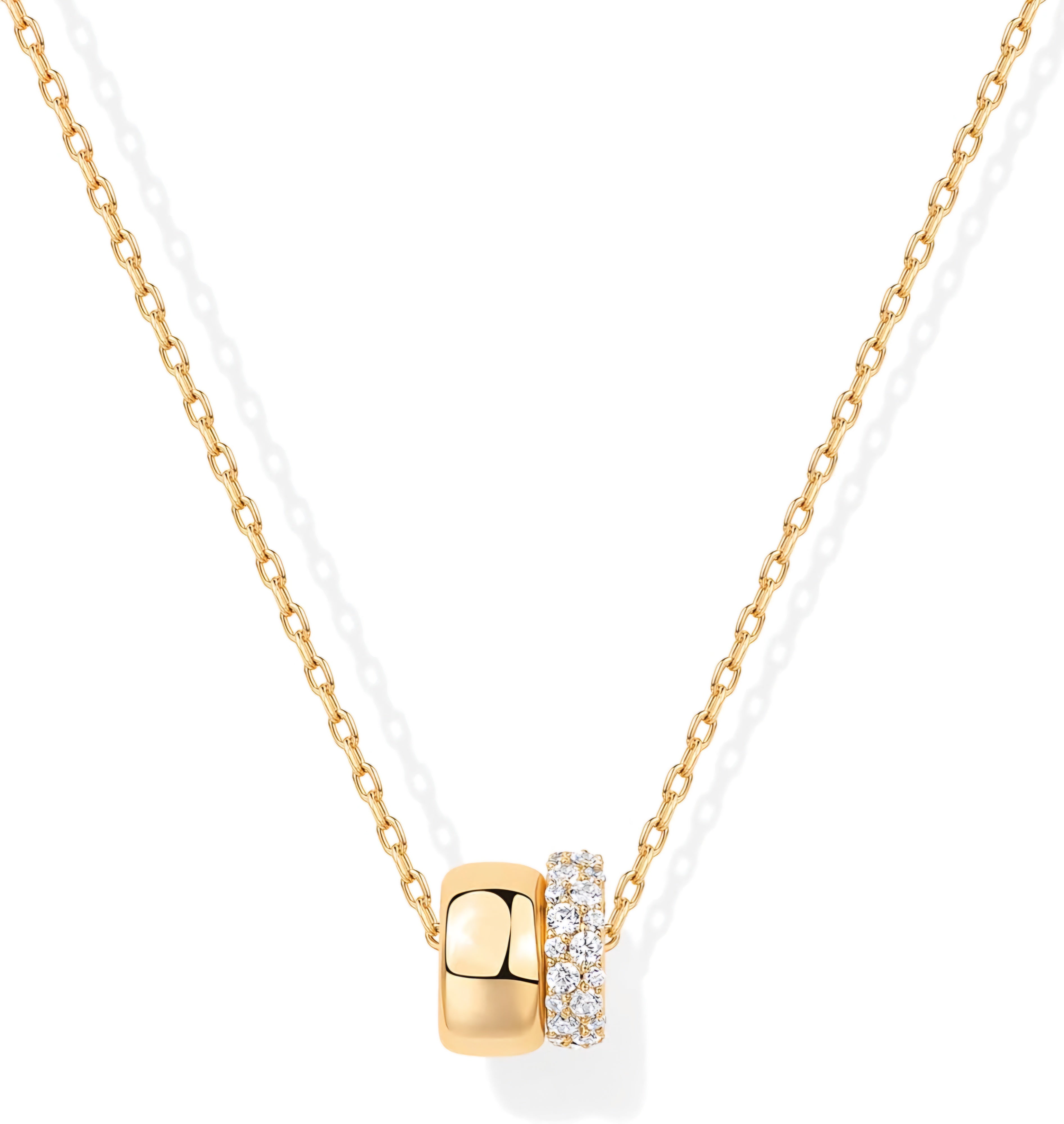 Gold Plated Cubic Zirconia Necklace